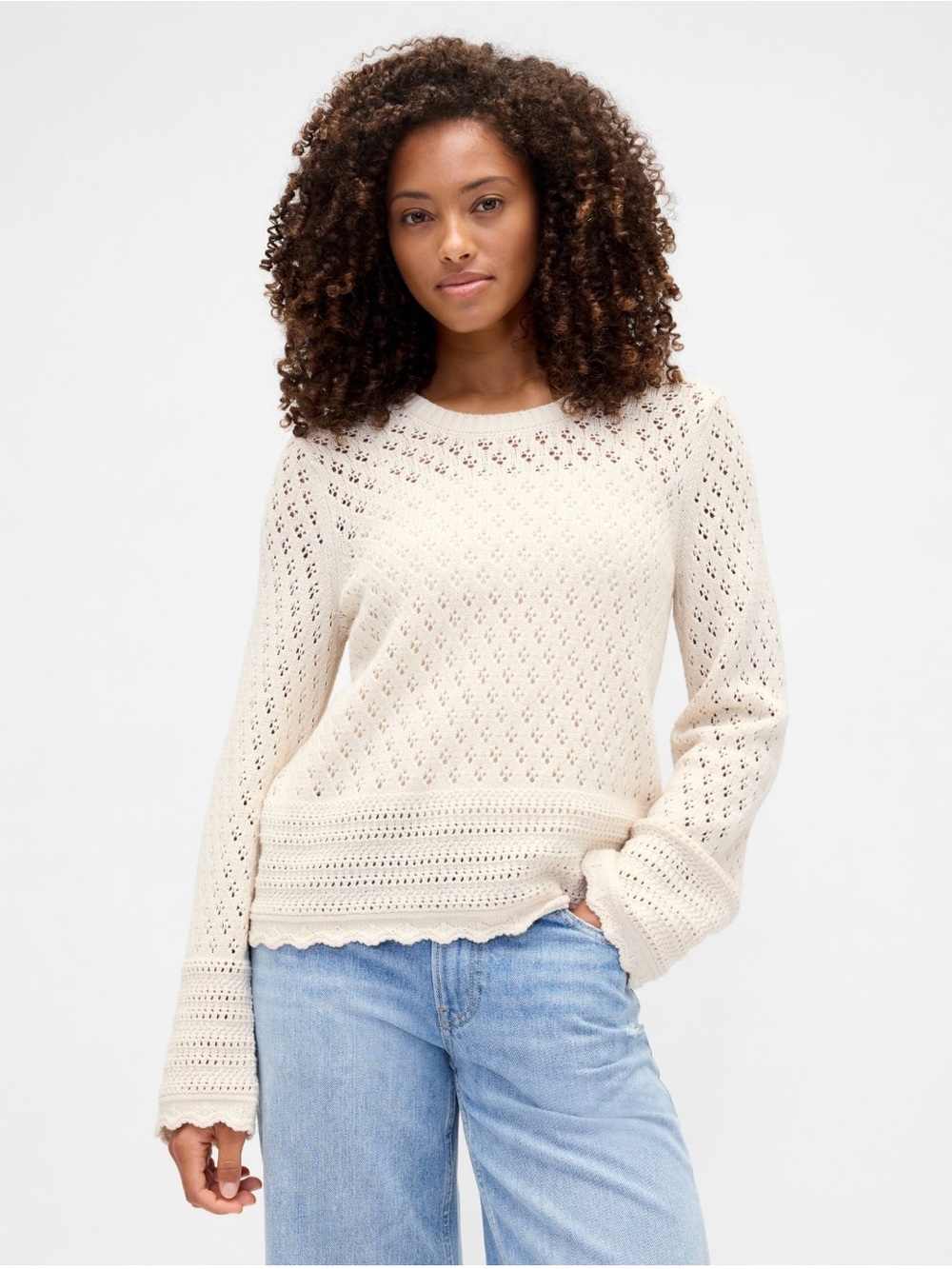 GAP Pointelle Sweater